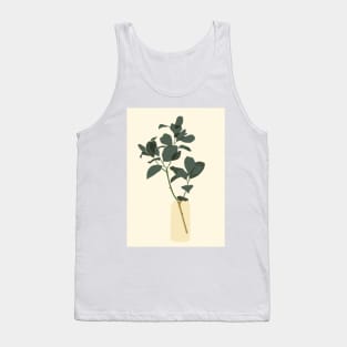 Lovely Still Life Modern Minimalistic Illustration Tank Top